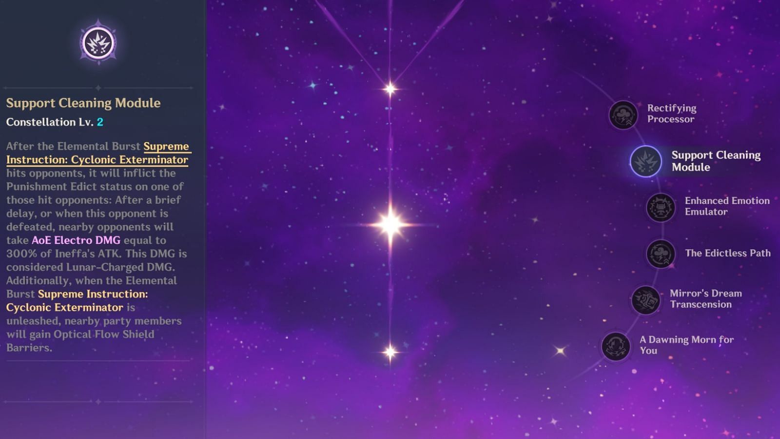 C2 - Support Cleaning Module (Image via HoYoverse)